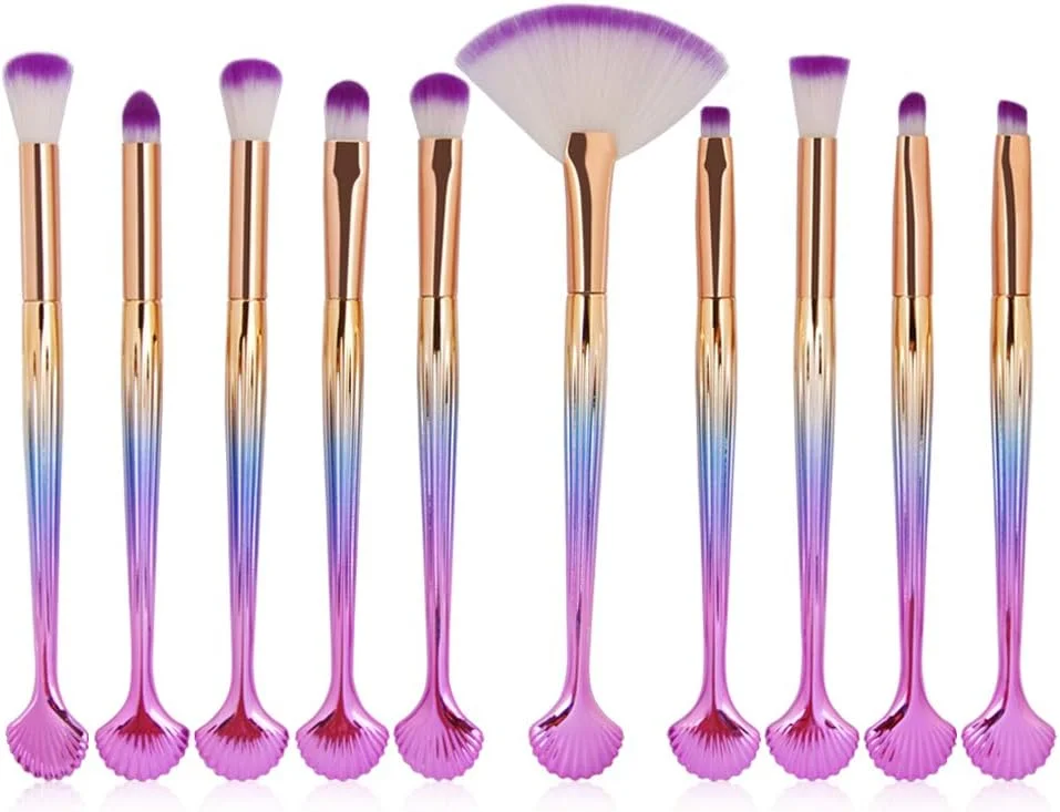 ست برس آرایشی GXFCZJH، برس نرم پودر، سایه چشم، کانسیلر لب، برس بادبزنی آرایشی، ابزار آرایش صورت ست برس آرایشی GXFCZJH، برس نرم پودر، سایه چشم، کانسیلر لب، برس بادبزنی آرایشی، ابزار آرایش صورت