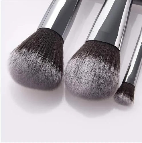 ست برس آرایشی GXFCZJH شامل برس های کرم پودر، سایه چشم، ترکیب، صورت، هایلایتر، پودر، رژگونه و کانسیلر