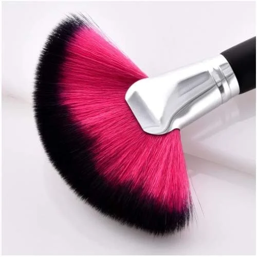 مجموعه برس های آرایشی GXFCZJH برای کرم پودر، پودر، سایه چشم، خط چشم و رژ لب