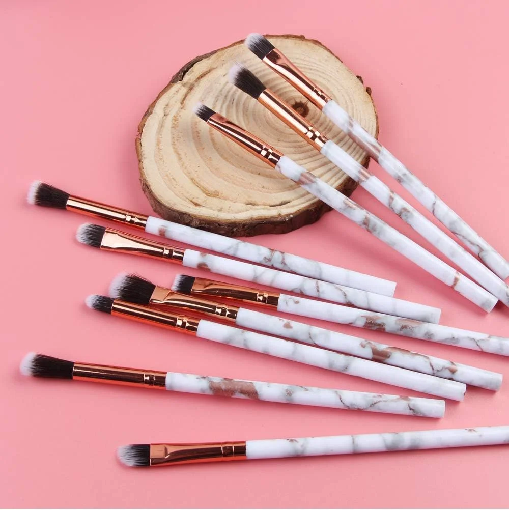 ست برس آرایشی GXFCZJH، مجموعه برس سایه چشم، خط چشم و کانسیلر، کیت ابزار برس آرایشی مینی