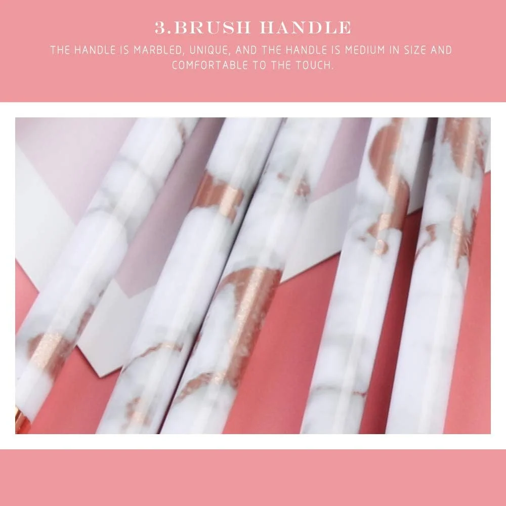 ست برس آرایشی GXFCZJH، مجموعه برس سایه چشم، خط چشم و کانسیلر، کیت ابزار برس آرایشی مینی