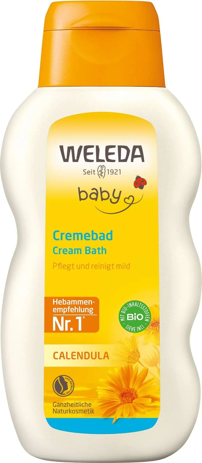 کرم حمام کودک کالاندولا Weleda، 200 میلی لیتر