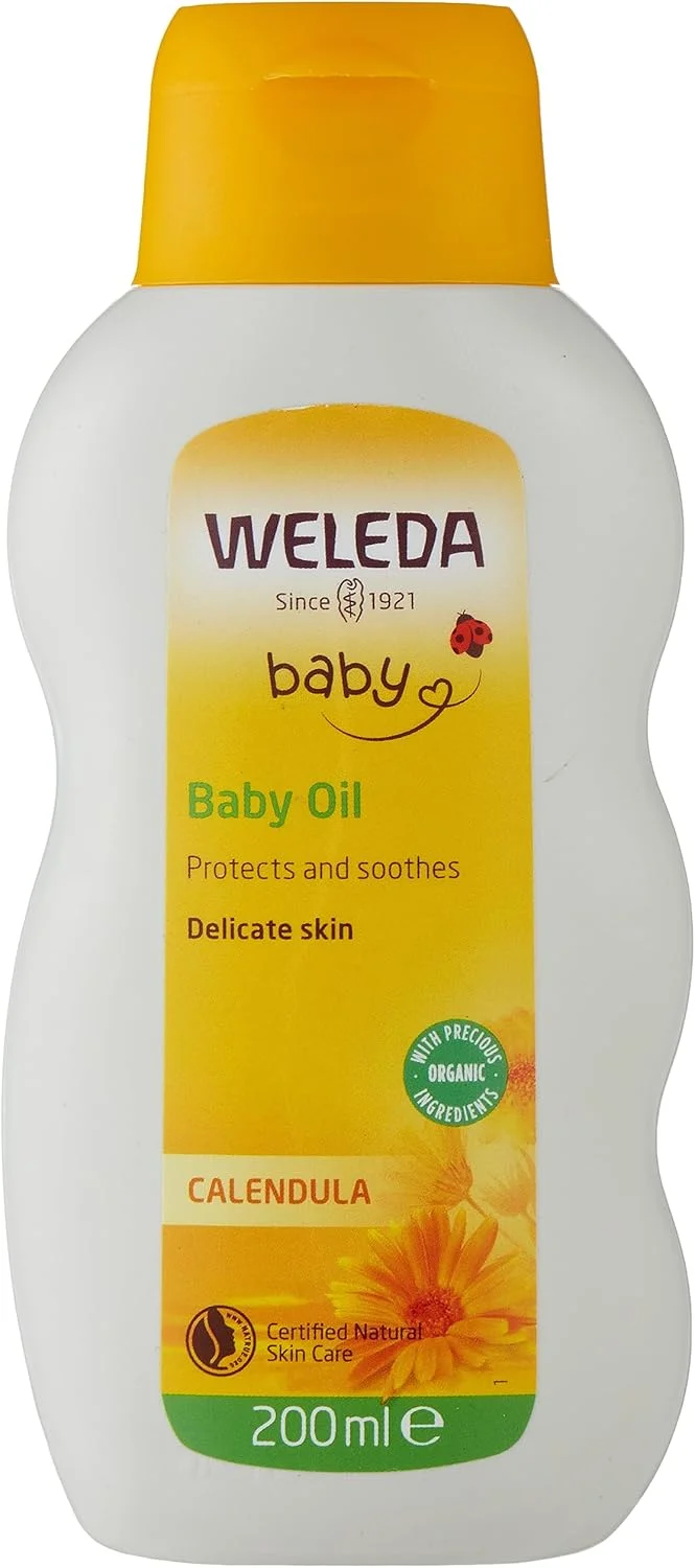 روغن کودک Weleda - کودکان - روغن بچه - کالاندولا - بزرگ - 6.8 اونس