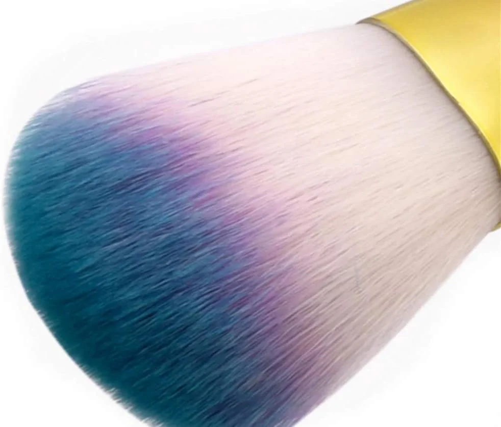 ست برس آرایشی GXFCZJH، شامل برس کرم پودر و برس پودر فیکس