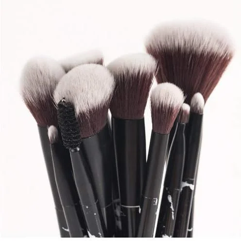 ست برس آرایشی GXFCZJH، شامل برس پودر، کرم پودر، رژگونه و ابزار آرایشی