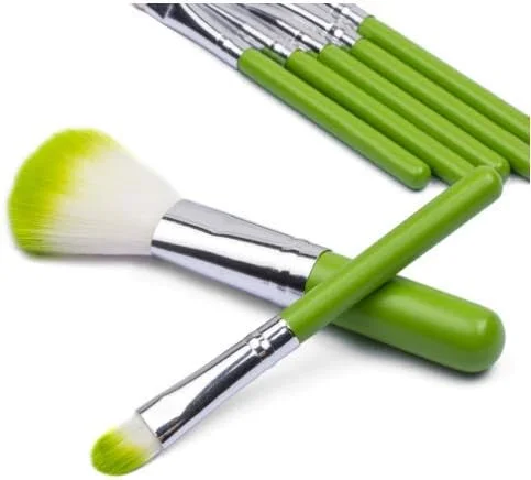 مجموعه آرایشی سبز GXFCZJH شامل سایه چشم، براش های رژگونه و ترکیب کننده برای خط چشم و لب، ابزارهای آرایشی مسافرتی قابل حمل