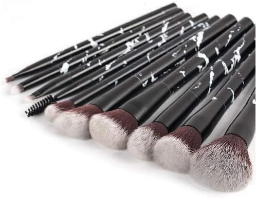 ست برس آرایشی GXFCZJH، شامل برس پودر، کرم پودر، رژگونه و ابزار آرایشی