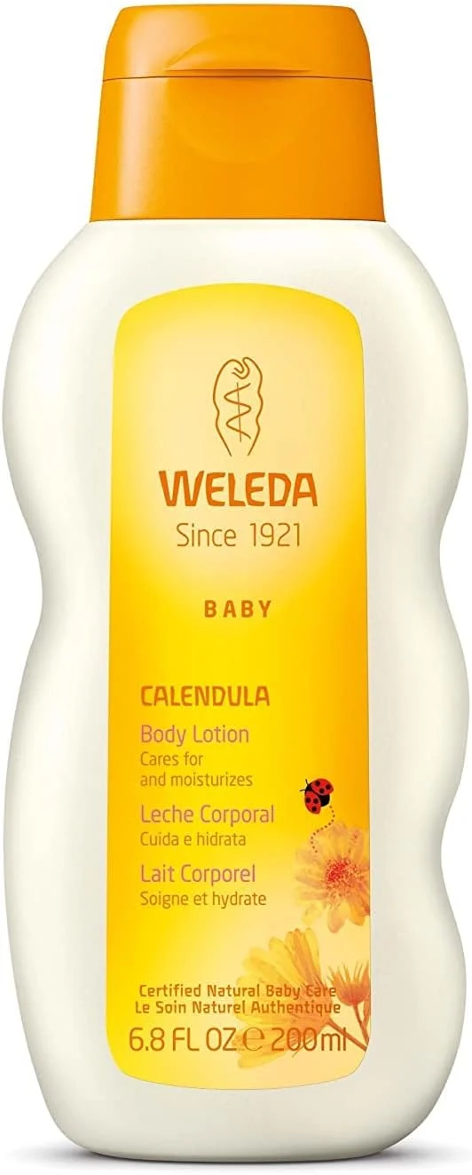 لوسیون بدن کودک کالاندولا Weleda، 200 میلی لیتر