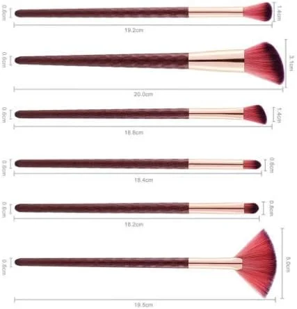 GXFCZJH ست برس آرایشی، برس های سایه چشم، کرم پودر و رژگونه GXFCZJH ست برس آرایشی، برس های سایه چشم، کرم پودر و رژگونه