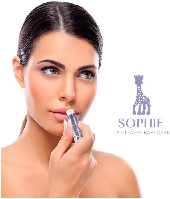 ست هدیه مراقبت از پوست کودک ارگانیک Sophie la Girafe Babycare TRIO15 – لوسیون بدن، کرم صورت و بالم لب SPF15 – وگان، ضد حساسیت، بدون پارابن – مراقبت طبیعی از پوست ایمن برای نوزاد – ساخت آمریکا