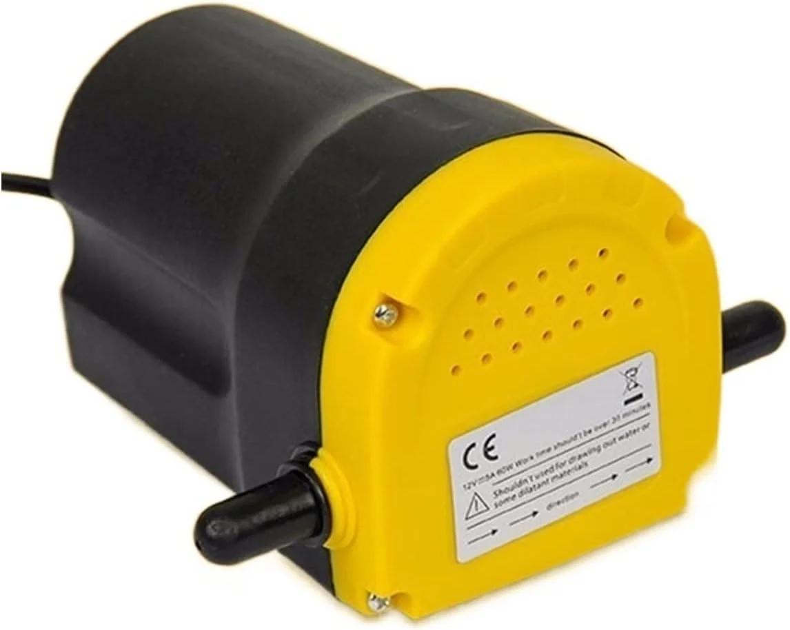 پمپ مکش روغن پمپ مکنده 12V/24V 3~4L/Min موتور الکتریکی برای انتقال سوخت، تخلیه کننده روغن موتور برای خودرو/قایق/موتورسیکلت 12 ولت (12v)