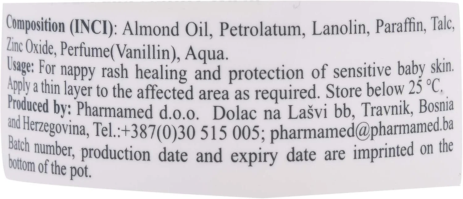 کرم مراقبت از پوست کودک فارما مد حاوی روغن بادام - 150 میلی لیتر