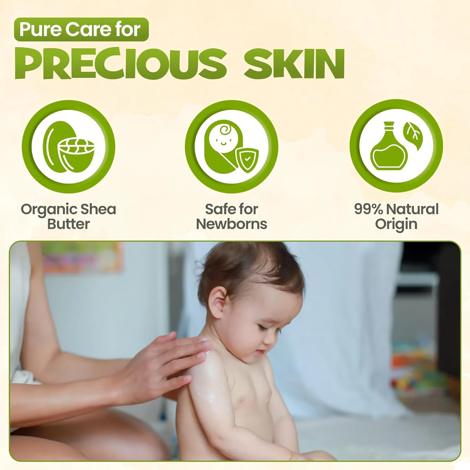 بالم مغذی بدن کودک Enfance Organic Plus حاوی شی باتر، مرطوب کننده پوست های خشک و زبر، بالم شی باتر کودک 30 گرم، تست شده توسط متخصص پوست بالم مغذی بدن کودک Enfance Organic Plus حاوی شی باتر، مرطوب کننده پوست های خشک و زبر، بالم شی باتر کودک 30 گرم، تست شده توسط متخصص پوست