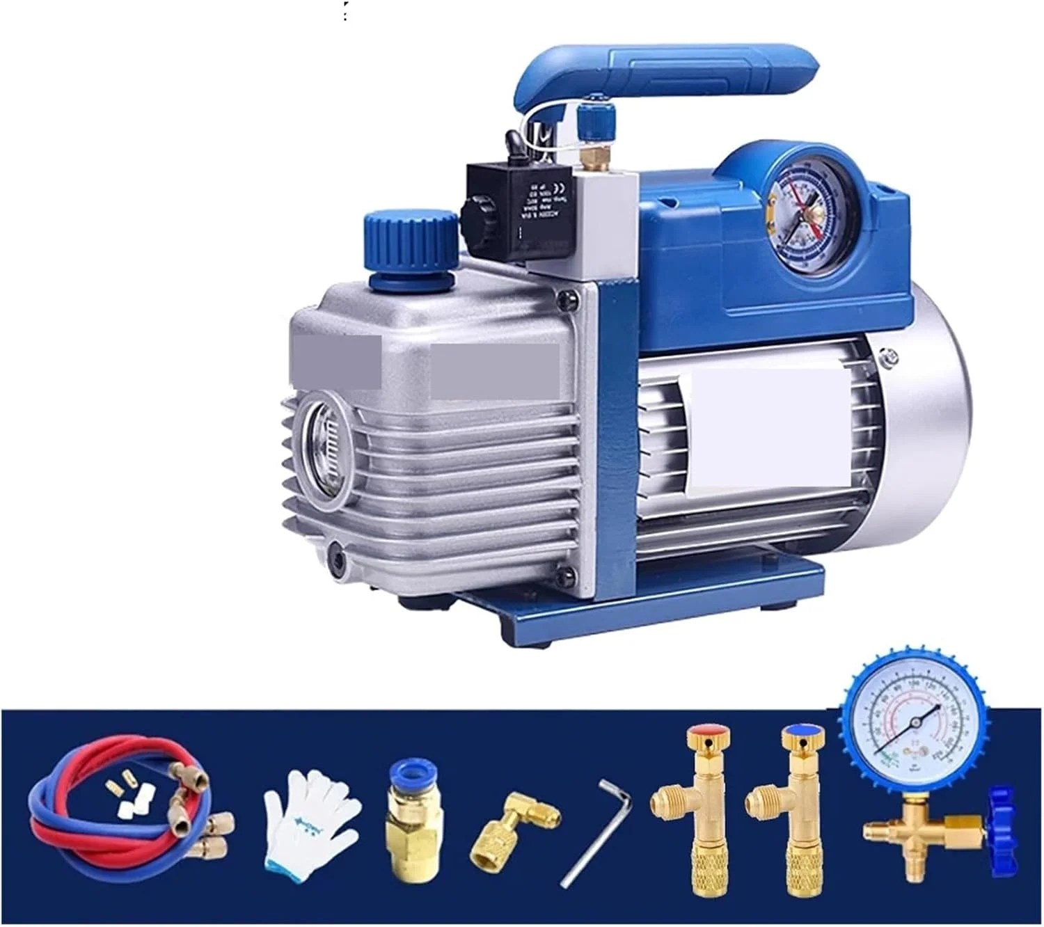 پمپ وکیوم Vi125-R32 کیت پمپ وکیوم تبرید برای تهویه مطبوع R32 1234yfl تعمیر و نگهداری مبرد