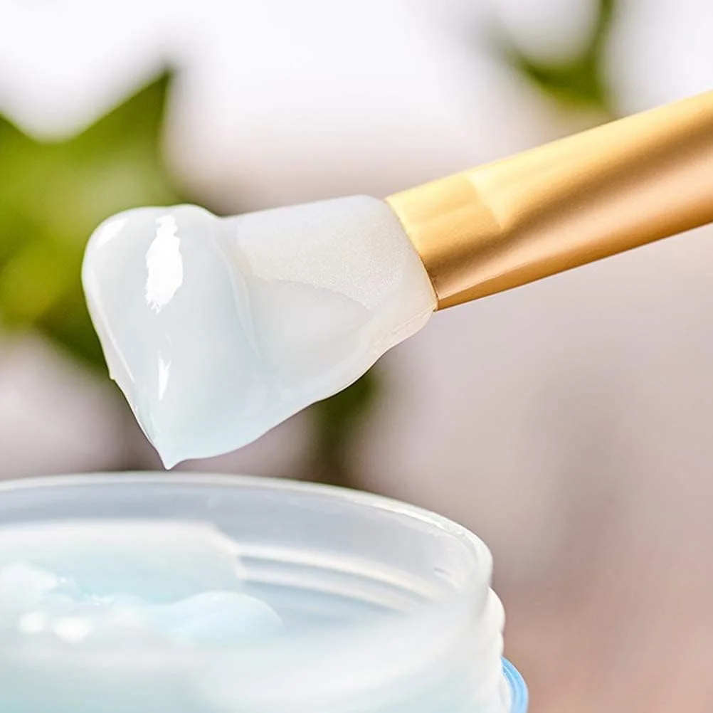 برس ماسک صورت سیلیکونی GJT، ست 3 عددی برس اپلیکاتور صورت ابزار برس آرایشی برای استفاده از ماسک صورت، ماسک چشم یا ابزار آرایش DIY