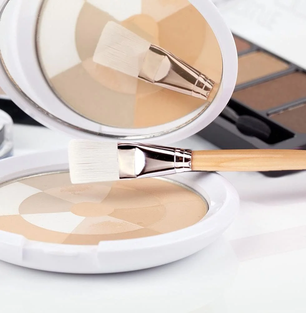 مجموعه برس چوبی 2 عددی زنانه Ghelonadi به همراه هدبند اسپا برای ابزارهای آرایش بسته صورت، رنگ_چند رنگ (بسته 3 عددی)