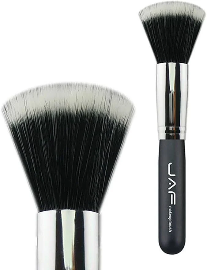 مجموعه 3 عددی برس آرایشی GDJbnyu، شامل برس کرم پودر، برس نقطه ای، اسفنج مخلوط کن آرایش و برس کرم پودر کلاسیک مدل PF04SET، ابزار برس های آرایشی