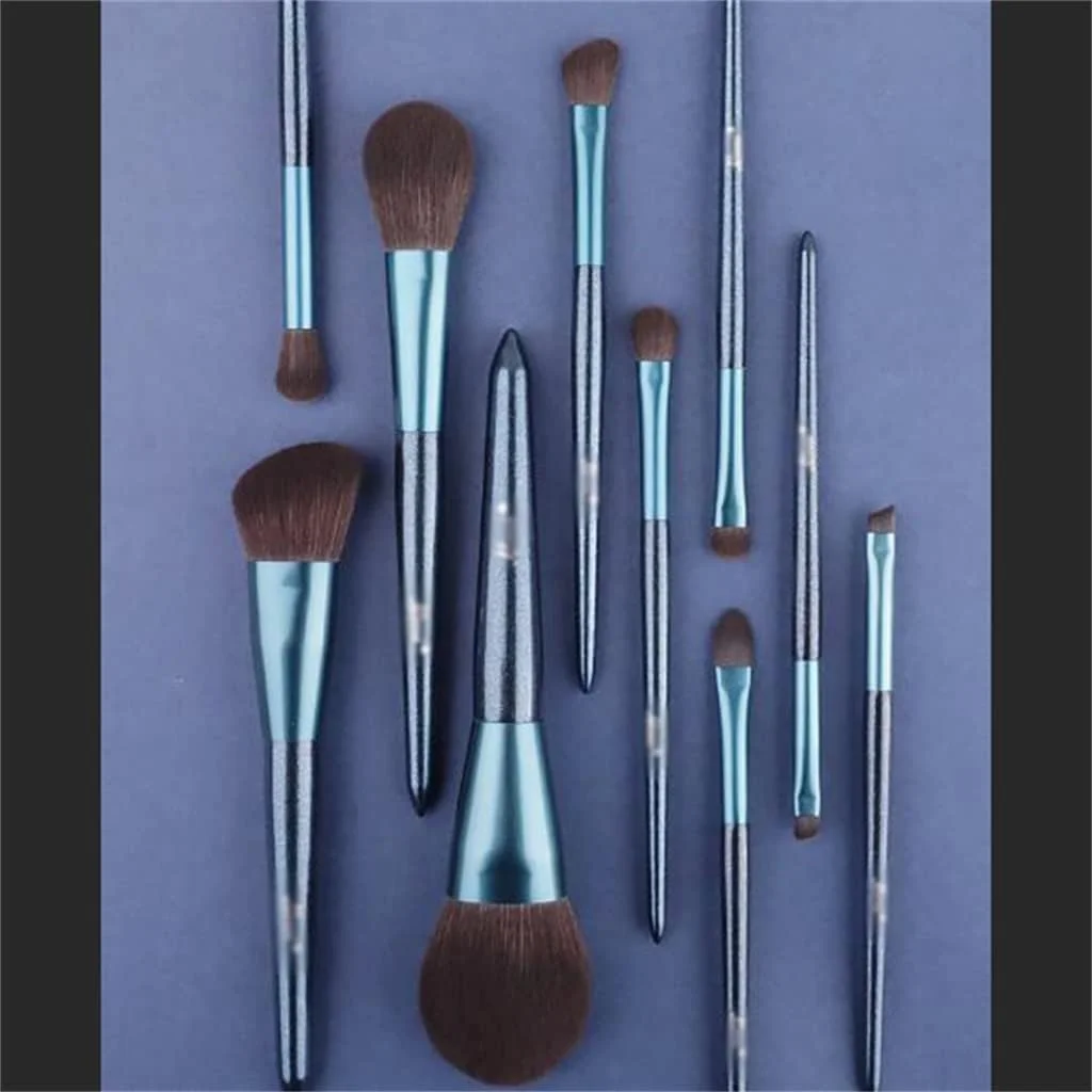 ست براش آرایشی کهکشانی، براش آرایشی خاکستر بیونیک، براش پودر فیکس، براش رژگونه، براش کانتورینگ ست براش آرایشی کهکشانی، براش آرایشی خاکستر بیونیک، براش پودر فیکس، براش رژگونه، براش کانتورینگ