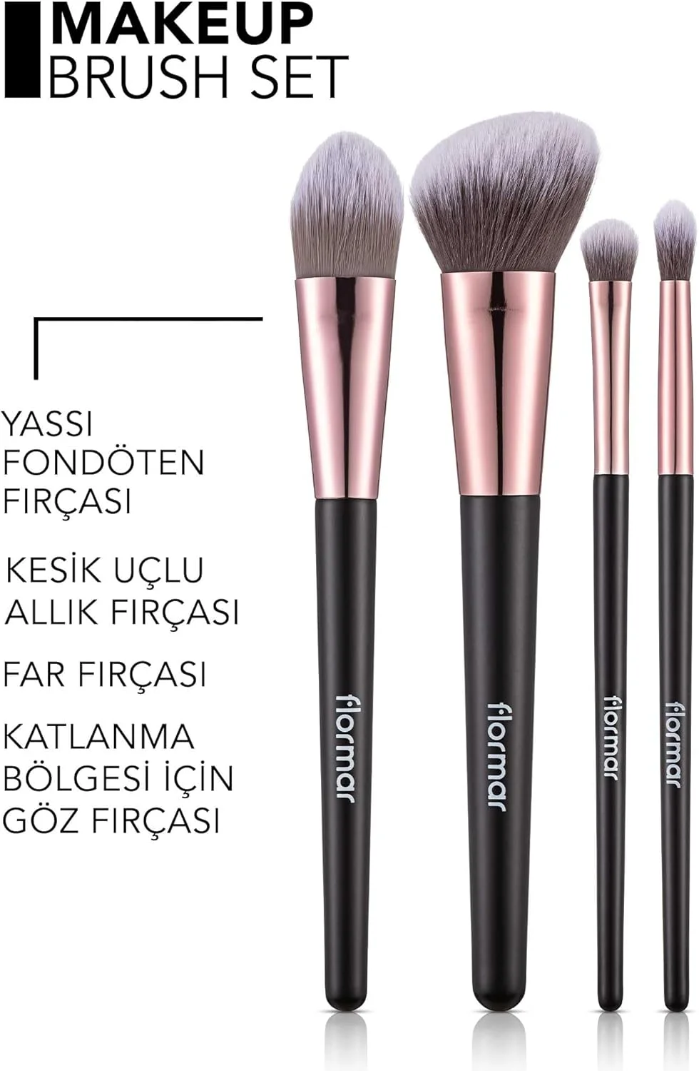 ست براش آرایشی فلورمار مدل F/M با طراحی جدید ست براش آرایشی فلورمار مدل F/M با طراحی جدید