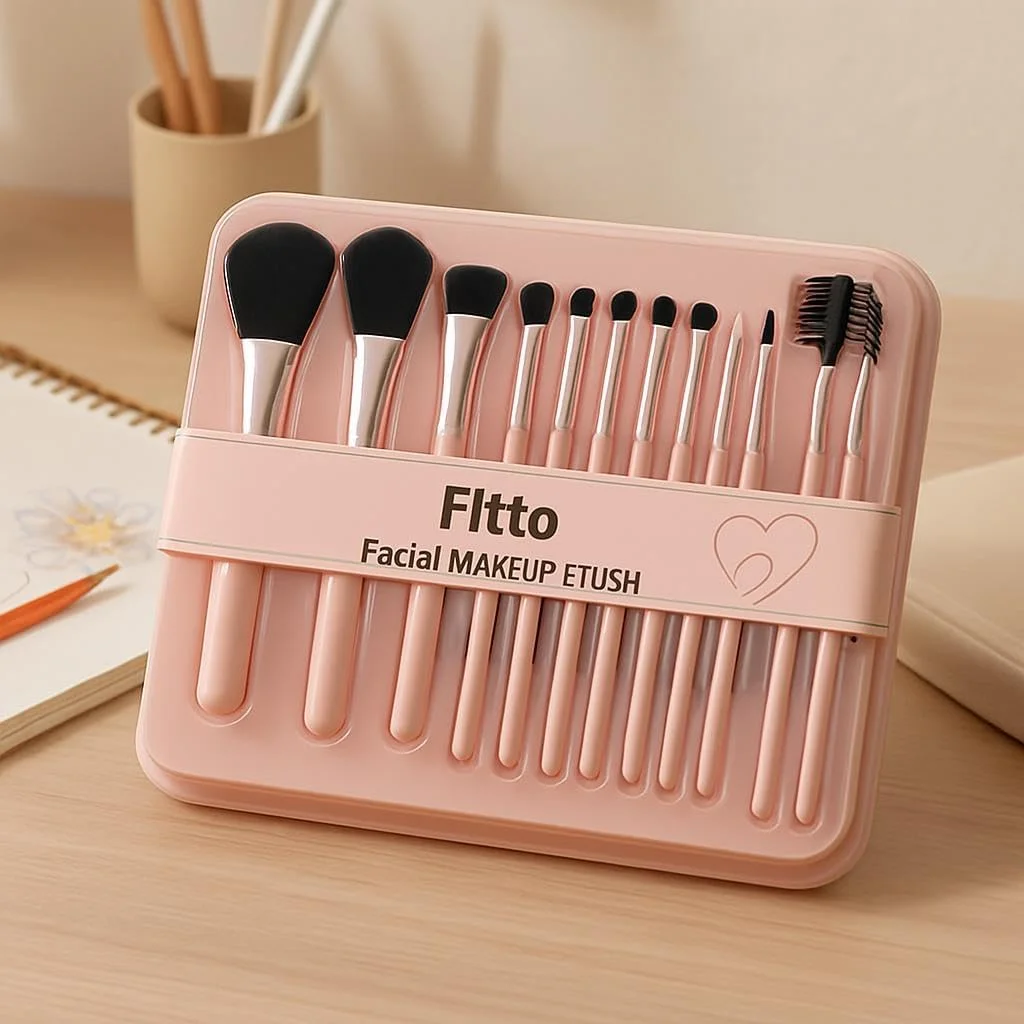 ست براش آرایشی 12 عددی FITTO - کیت براش آرایشی حرفه ای Naked 3 با موهای نرم برای آرایش صورت و چشم، شامل براش های کرم پودر، رژگونه، خط چشم، سایه چشم و کیف نگهداری ست براش آرایشی 12 عددی FITTO - کیت براش آرایشی حرفه ای Naked 3 با موهای نرم برای آرایش صورت و چشم، شامل براش های کرم پودر، رژگونه، خط چشم، سایه چشم و کیف نگهداری