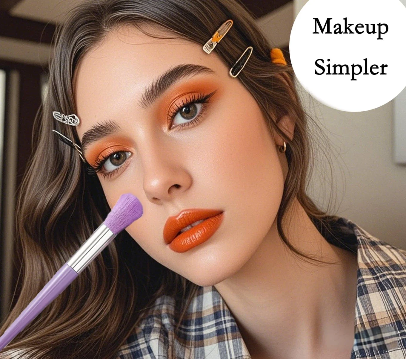 ست برس آرایشی 13 تکه FECOVANTI، ست برس آرایشی مسافرتی، برس سایه چشم، برس کانسیلر برای زنان