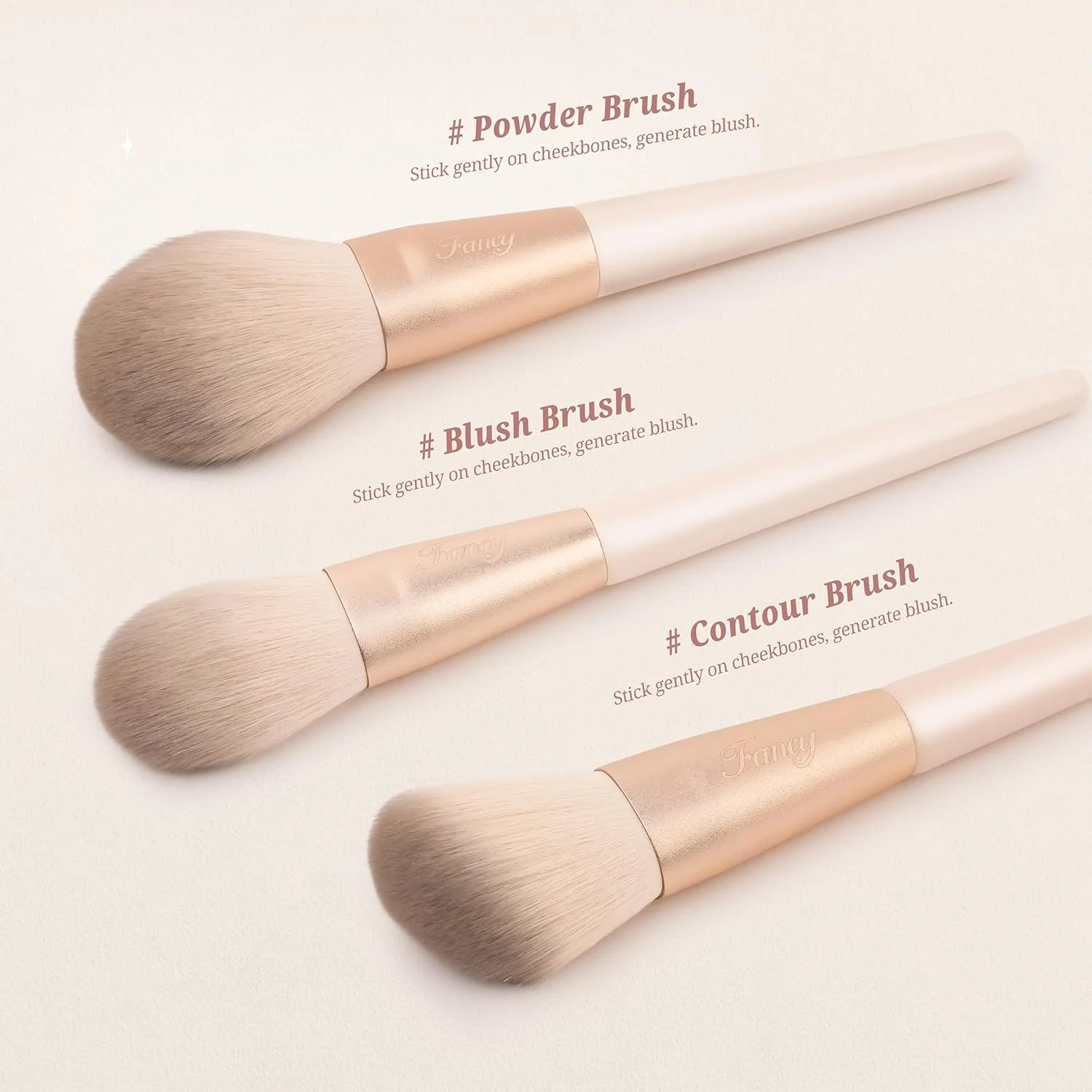 ست براش آرایشی فانتزی Dream Star فوق العاده نازک و دقیق با الیاف نرم (ست 9 عددی)