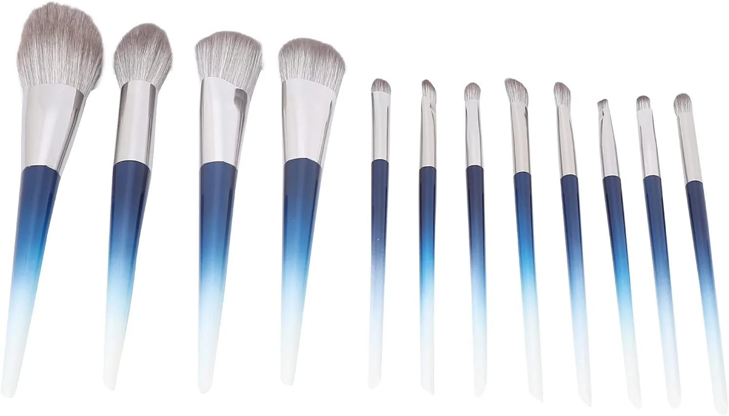 ست برس آرایشی Fabater، برس سایه چشم حرفه ای کرکی با رنگ آمیزی یکنواخت برای استفاده روزانه و مهمانی