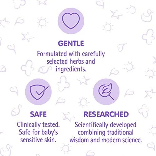 لوسیون کودک هیمالیا | بدون پارابن، رنگ و رنگ‌های مصنوعی، لوسیون با جذب سریع برای استفاده روزانه - 400 میلی لیتر