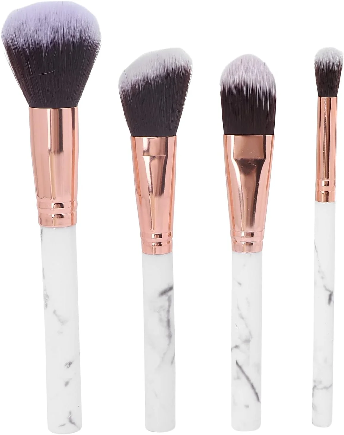 Fabater برس پودر صورت، ست برس آرایشی حرفه ای، راحت، قابل حمل و نرم برای مهمانی و استفاده روزانه