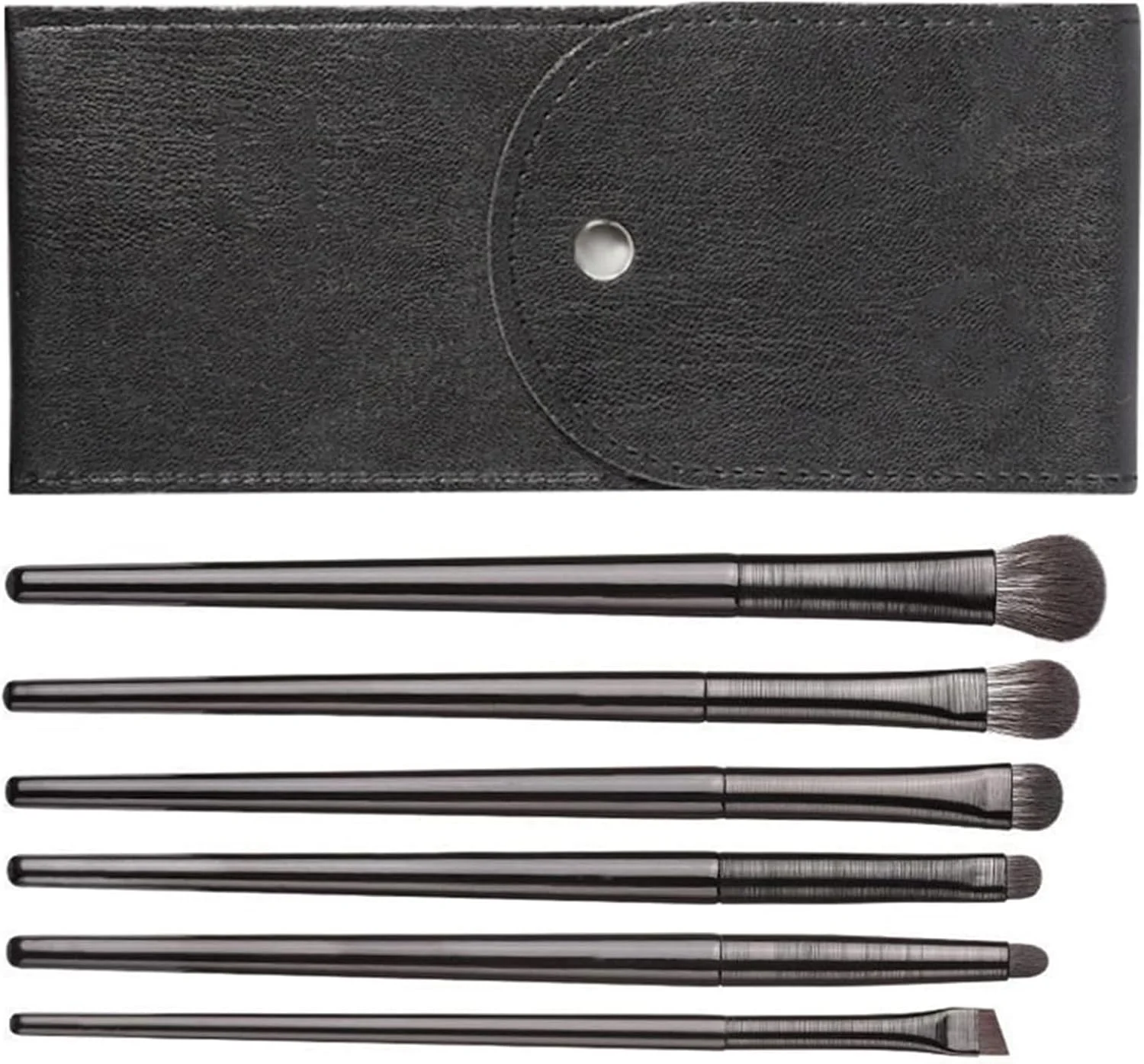 ست برس آرایشی چشم، برس زاویه دار ابزار سایه چشم دقیق برای ترکیب، مشخص کردن، پخش کردن و سایه زدن