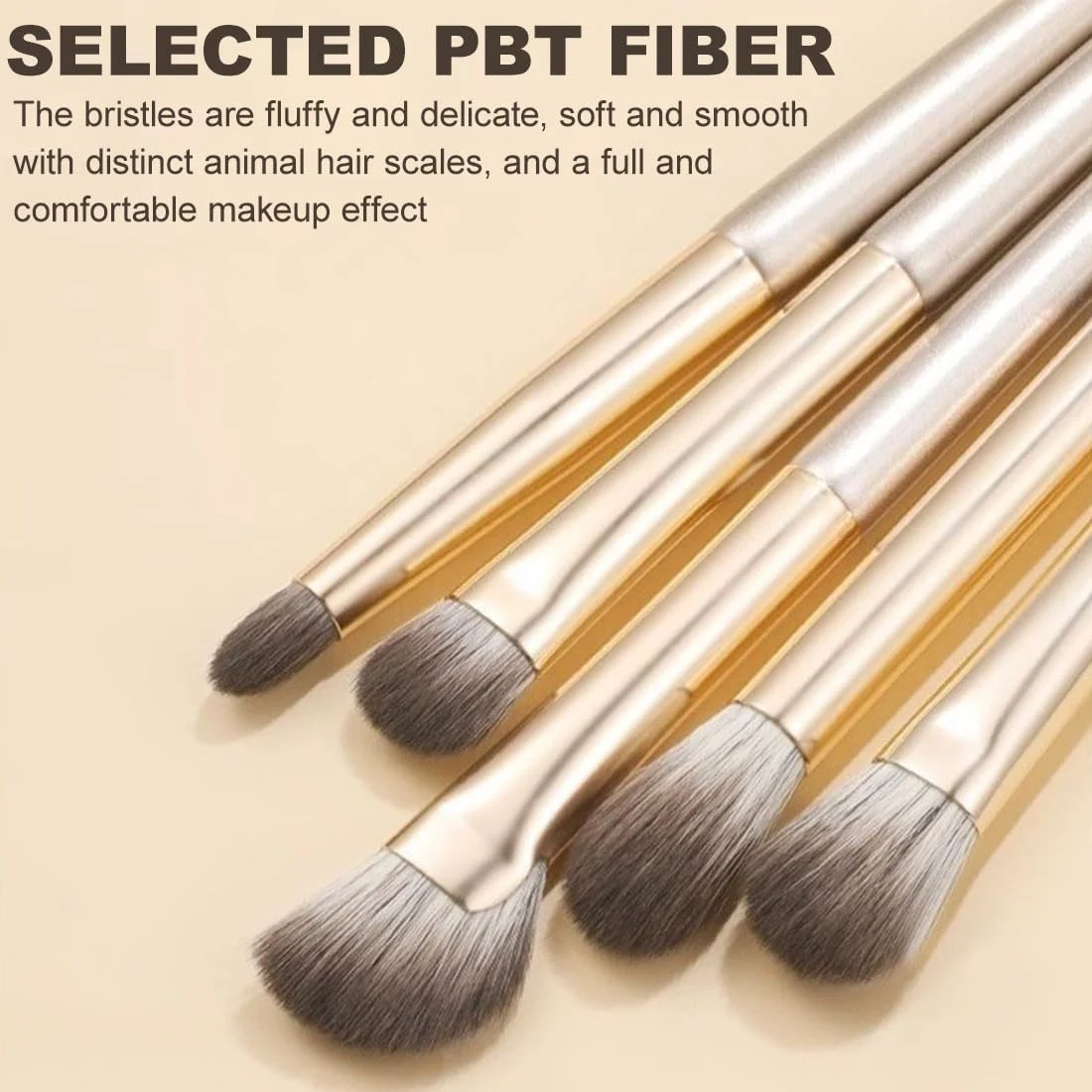 ست برس آرایشی سایه چشم، برس ترکیب چشم، ست برس سایه چشم، بسته 15 عددی