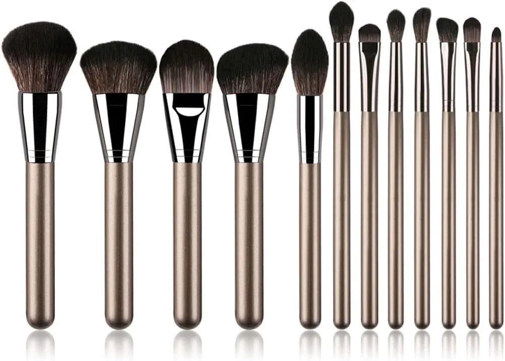 ست برس آرایشی ENPAP با پودر فیکس تکی و برس بزرگ کرم پودر، ابزار زیبایی