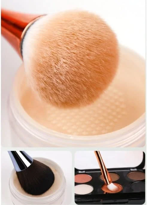 ست برس آرایشی 10 تکه ENPAP Foundation شامل برس رژگونه، پودر شل، سایه چشم و کانسیلر ست برس آرایشی 10 تکه ENPAP Foundation شامل برس رژگونه، پودر شل، سایه چشم و کانسیلر