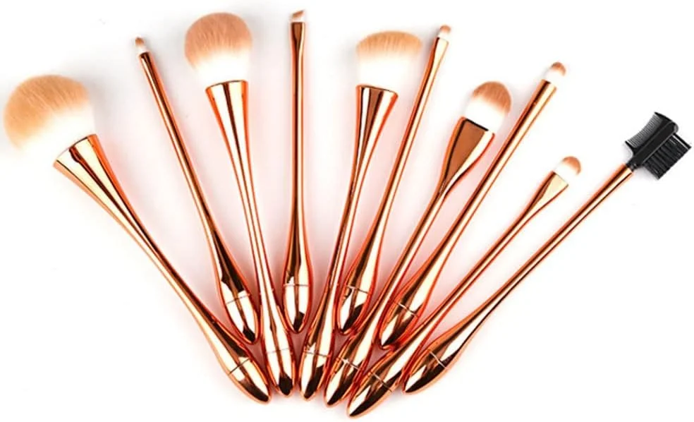 ست برس آرایشی 10 تکه ENPAP Foundation شامل برس رژگونه، پودر شل، سایه چشم و کانسیلر ست برس آرایشی 10 تکه ENPAP Foundation شامل برس رژگونه، پودر شل، سایه چشم و کانسیلر