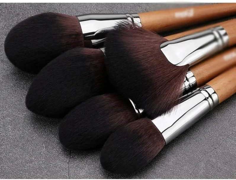 ست کامل برس آرایشی ENPAP، شامل برس کانسیلر، برس نقطه ای، برس پودر فیکس