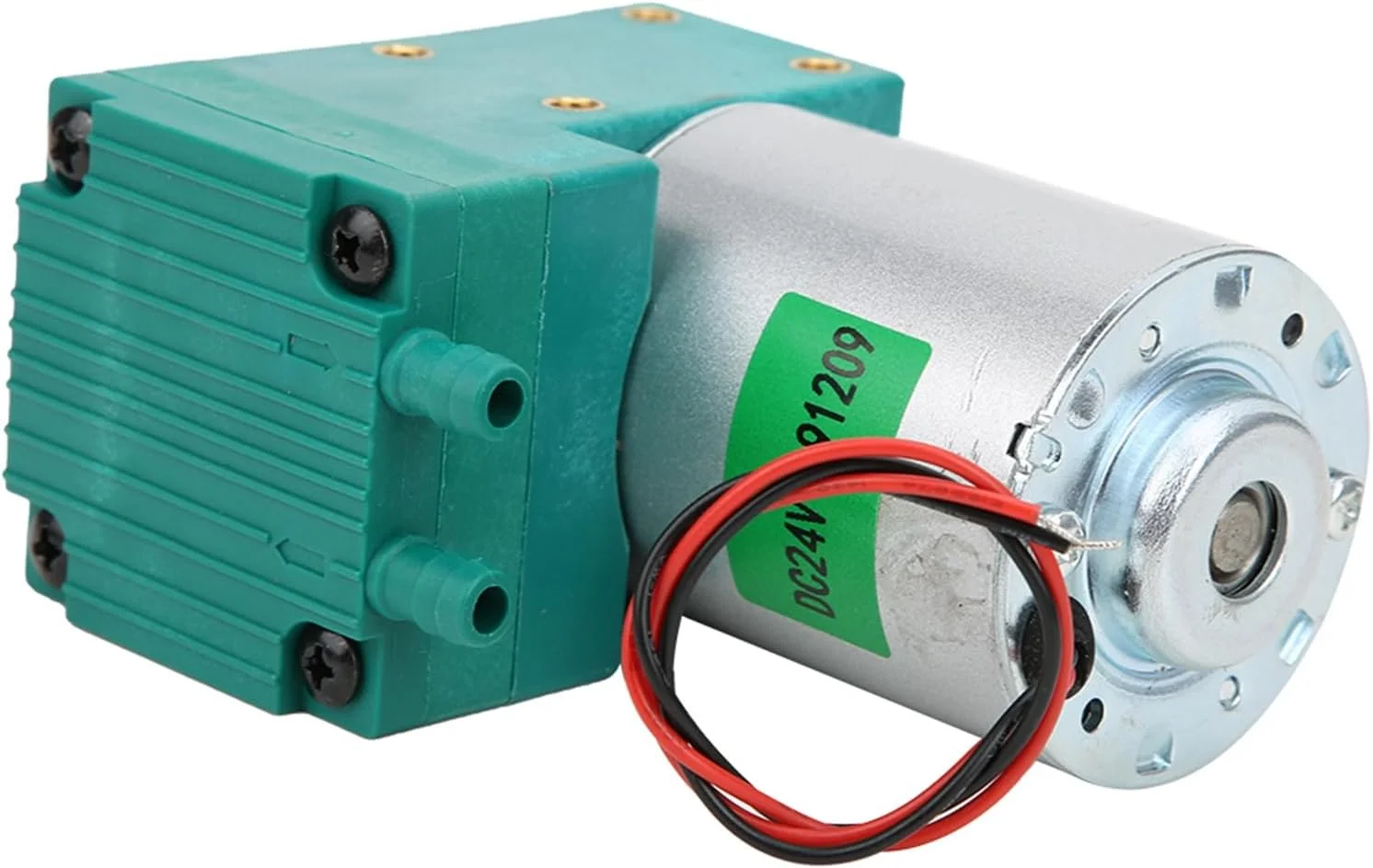 پمپ خلاء کوچک Domary، کم صدا، بزرگ، 65-150kpa، 12W، 10 لیتر در دقیقه، DC12V، DC24V، AC220V برای مصارف خانگی و صنعتی (DC24V)