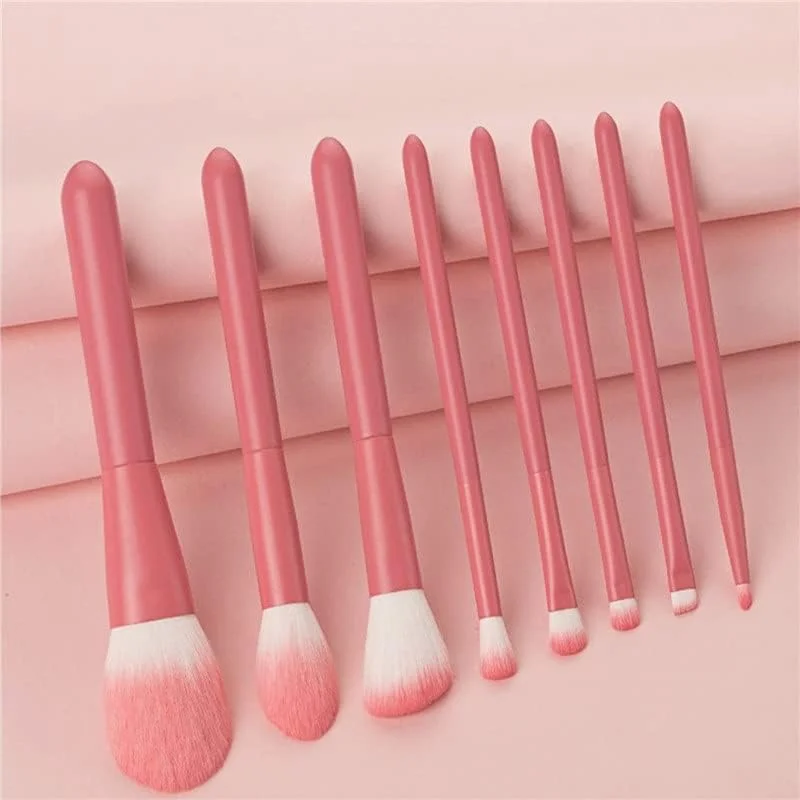 ست 8 عددی برس آرایشی رنگارنگ ENPAP برای چشم، صورت، کرم پودر، رژگونه، سایه چشم، کانسیلر و ترکیب ست 8 عددی برس آرایشی رنگارنگ ENPAP برای چشم، صورت، کرم پودر، رژگونه، سایه چشم، کانسیلر و ترکیب