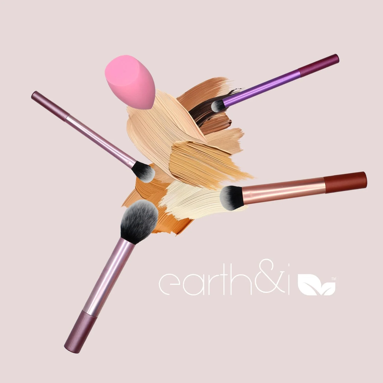 ست 5 عددی برس آرایشی Earth & I برای سایه چشم، اسفنج های آرایشی، برس های آرایشی، اسفنج زیبایی، برس های سایه چشم، اپلیکاتورهای کرم پودر، اپلیکاتورهای آرایش ست 5 عددی برس آرایشی Earth & I برای سایه چشم، اسفنج های آرایشی، برس های آرایشی، اسفنج زیبایی، برس های سایه چشم، اپلیکاتورهای کرم پودر، اپلیکاتورهای آرایش