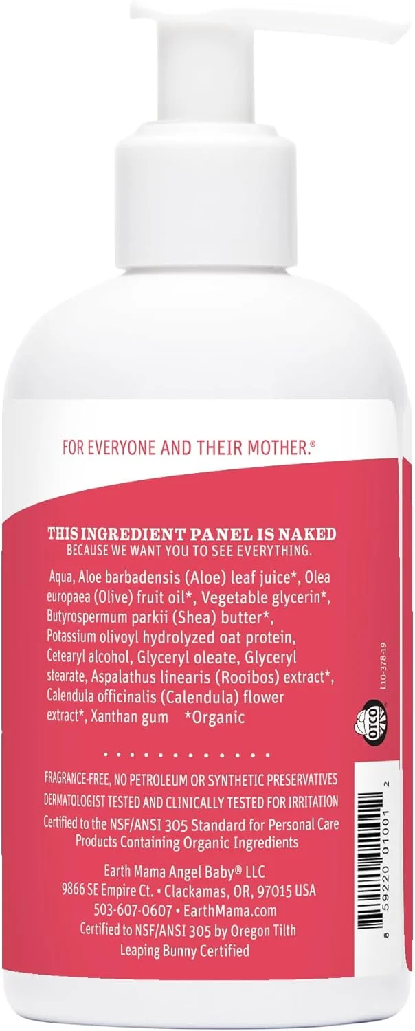لوسیون کودک بدون عطر Earth Mama Angel Baby - 8 اونس مایع لوسیون کودک بدون عطر Earth Mama Angel Baby - 8 اونس مایع