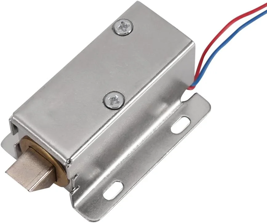 قفل الکترومغناطیسی DC 12V Elprico، قفل کشویی کابینت کنترل الکترومغناطیسی شیر برقی کوچک قفل الکترومغناطیسی DC 12V Elprico، قفل کشویی کابینت کنترل الکترومغناطیسی شیر برقی کوچک