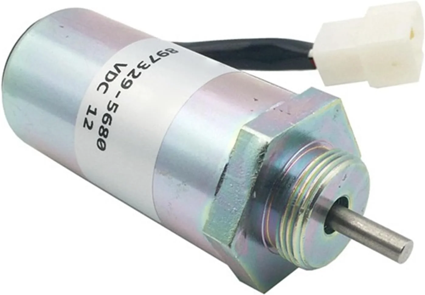 شیرهای کنترل سوخت الکترومغناطیسی با کارایی بالا 12 ولت، شیر برقی قطع کننده سوخت با طول 12 سانتی متر برای موتور سیکلت ها، ماشین آلات سنگین، قطع کننده سوخت