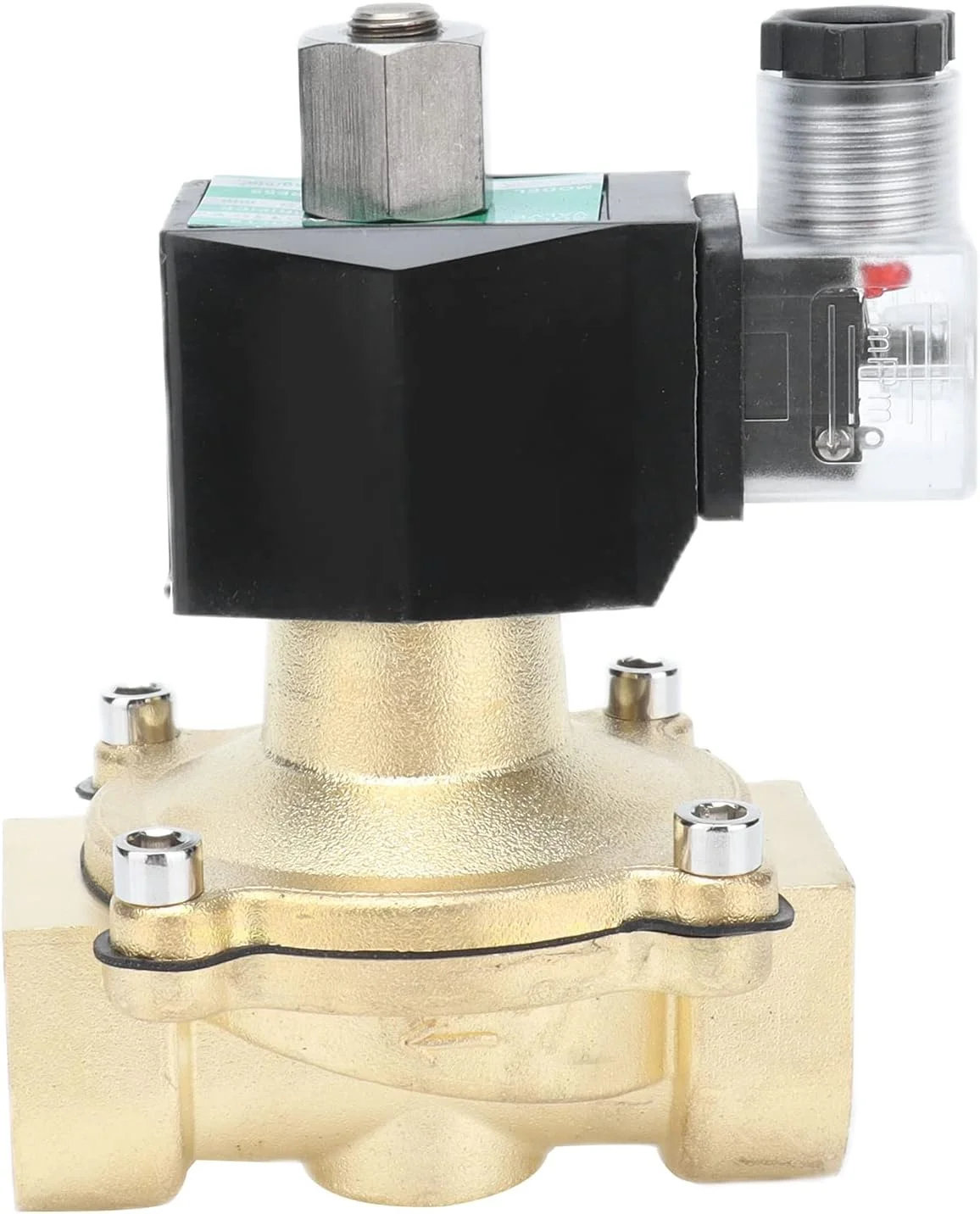 شیر برقی برنجی Risegun 2W؟25K، شیر برقی الکترومغناطیسی 2W 25K نرمالی باز، نصب آسان، روان، AC380V