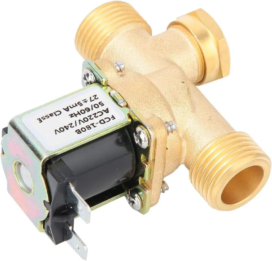 شیر برقی Risegun G1/2" نرمال بسته برنجی، سوئیچ ورودی آب، DC220V، استفاده صنعتی شیر برقی Risegun G1/2" نرمال بسته برنجی، سوئیچ ورودی آب، DC220V، استفاده صنعتی