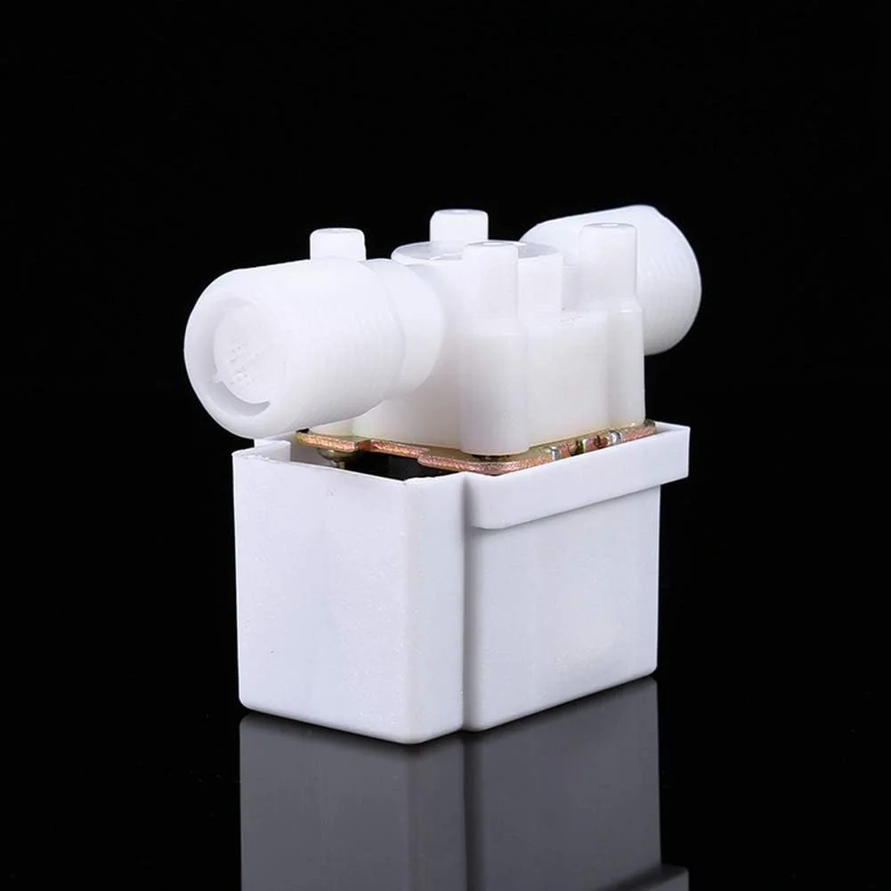 کیت شیر برقی نرمالی بسته Risegun، شیر برقی داغ، شیر برقی مغناطیسی DC 12V N/C سوئیچ ورودی آب و هوا، 1/2 اینچ، شیر برقی الکترومغناطیسی، شیر برقی پلاستیکی آب، نرمالی بسته