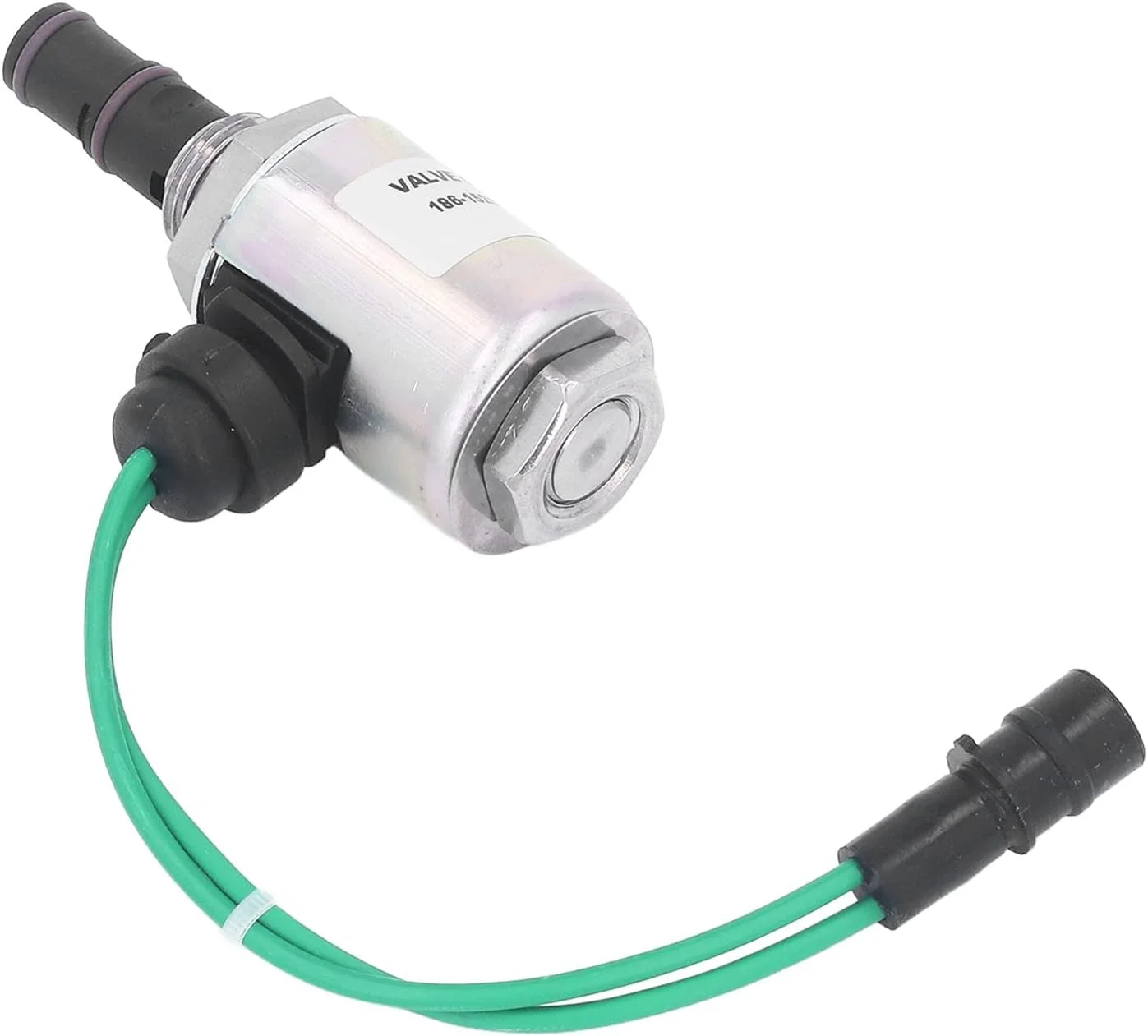 شیر برقی الکترومغناطیسی Risegun مدل 1861525، شیر برقی 24 ولت، فولاد آلیاژی برای کاترپیلار CAT D8R، 135H، 140H، 143H، 160H، قطعات موتور