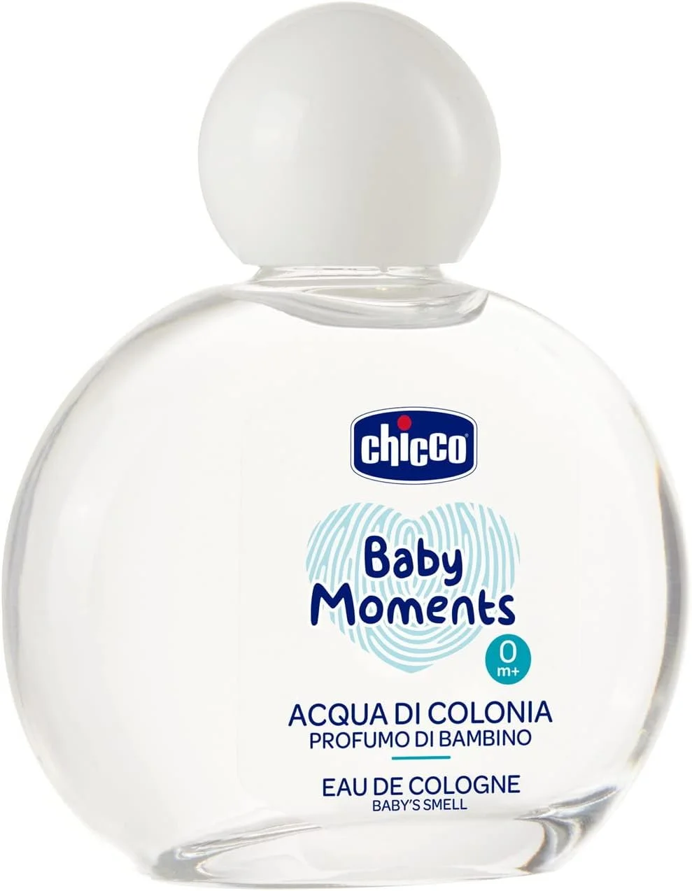 ادکلن کودک چیکو Baby Moments با رایحه کودکانه مناسب پوست نوزاد 0M+ 100 میلی لیتر، چند رنگ