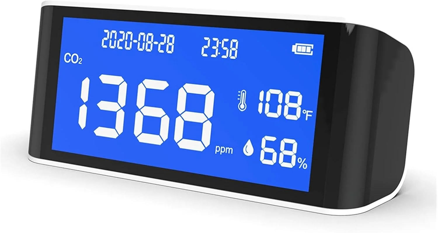 دتکتور گاز، خانواده CO2. آشکارساز مانیتور دی اکسید کربن CO2. متر تمرکز