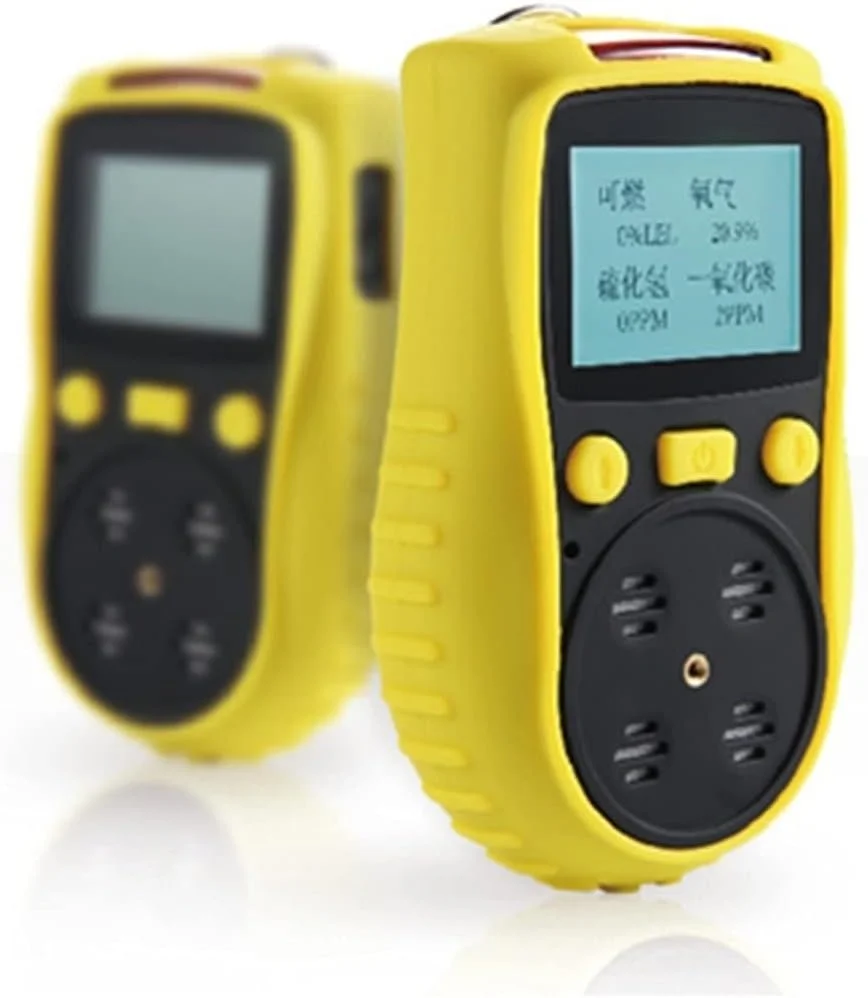 دتکتور گاز، دستگاه تشخیص ترکیبات چندگانه گاز قابل حمل و دستگاه هشدار چهار در یک، آشکارساز گازهای سمی و مضر (دتکتور دی اکسید گوگرد) دتکتور گاز، دستگاه تشخیص ترکیبات چندگانه گاز قابل حمل و دستگاه هشدار چهار در یک، آشکارساز گازهای سمی و مضر (دتکتور دی اکسید گوگرد)