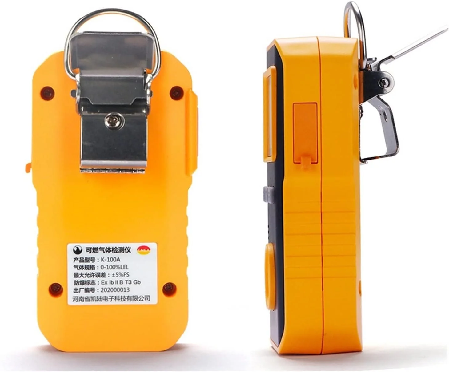 دتکتور گاز، آشکارساز اکسیژن قابل حمل صنعتی حرفه ای، آنالایزر گاز O2 متر، نظارت بر اندازه گیری 0-30٪ VOL صدا و لرزش نور