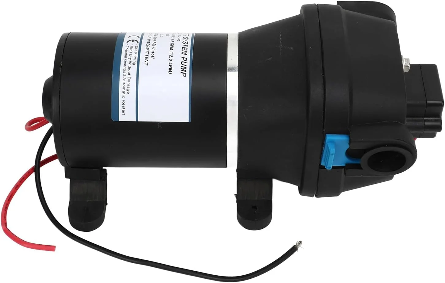 پمپ دیافراگمی Gearwell، پمپ آب DC12V 100PSI، میکرو بوستر فشار قوی، پمپ جابجایی مثبت 3.2GPM، برای سیستم سمپاش دریایی RV پمپ دیافراگمی Gearwell، پمپ آب DC12V 100PSI، میکرو بوستر فشار قوی، پمپ جابجایی مثبت 3.2GPM، برای سیستم سمپاش دریایی RV